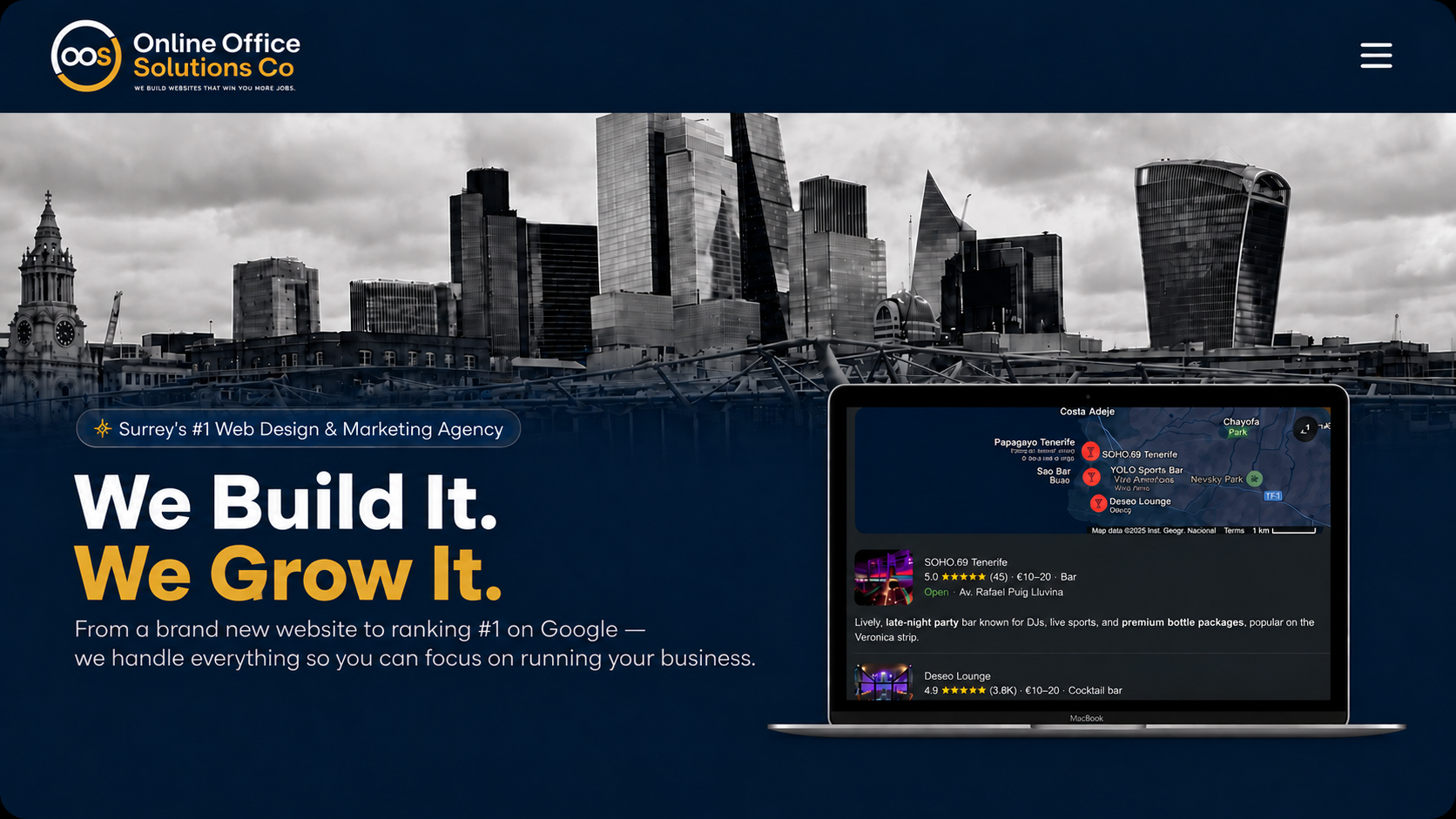 Online Office Solutions Co — We Build It. We Grow It.